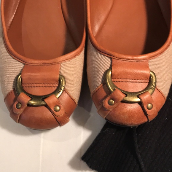 Vintage 90’s Ralph Lauren Abigaile Logo Flats - Picture 2 of 6